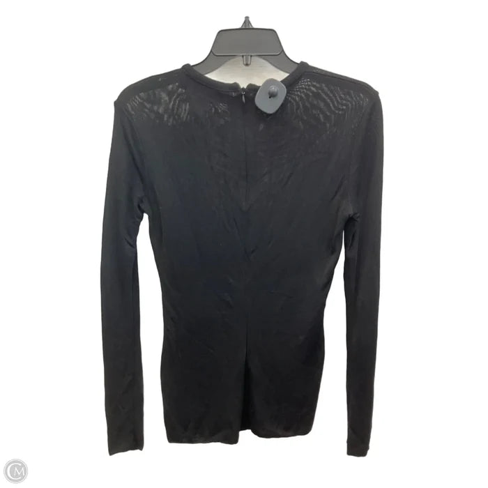 Top Long Sleeve By Cma In Black, Size: M