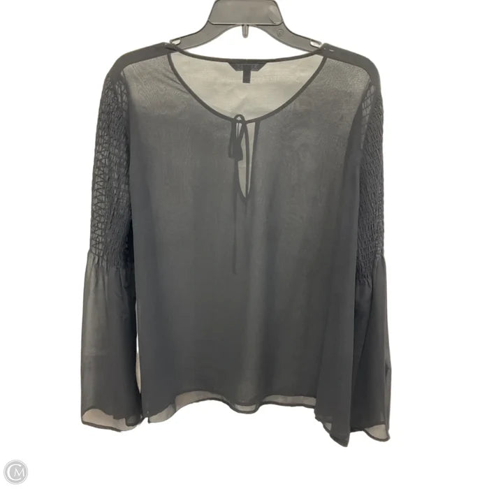 Top Long Sleeve By Express In Black, Size: Xl