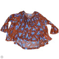 Top Long Sleeve By Free People In Floral Print, Size: Xs