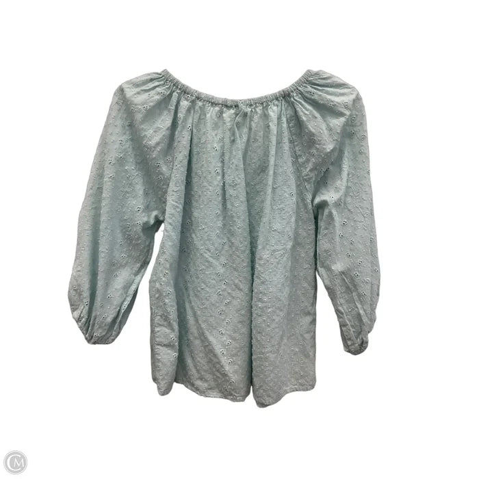 Top Long Sleeve By Joie In Blue, Size: M