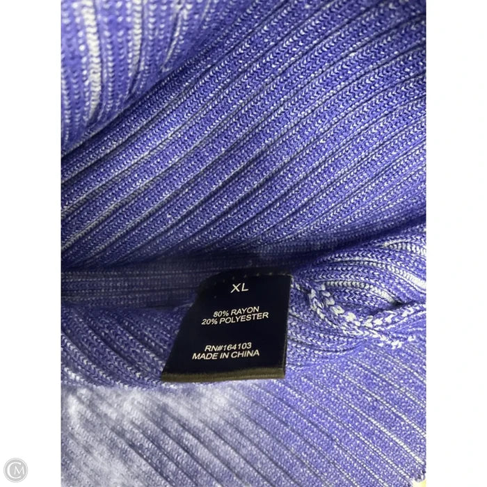 Top Long Sleeve By Say What In Blue, Size: Xl