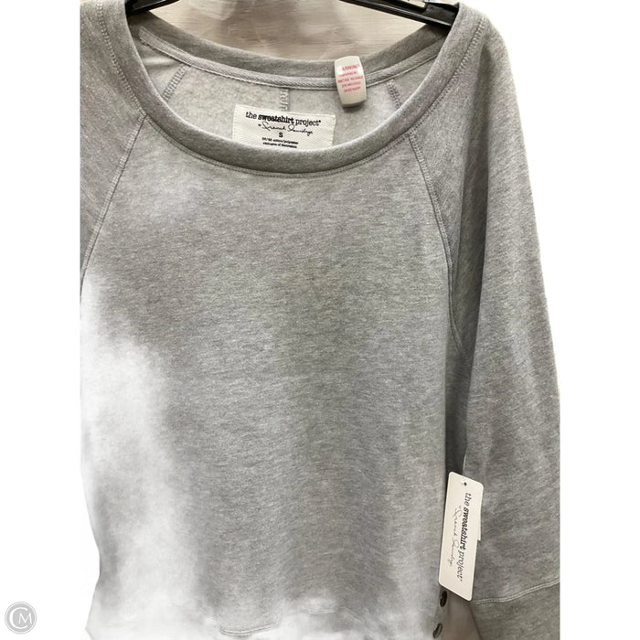 Top Long Sleeve By The Sweatshirt Project In Grey, Size: S