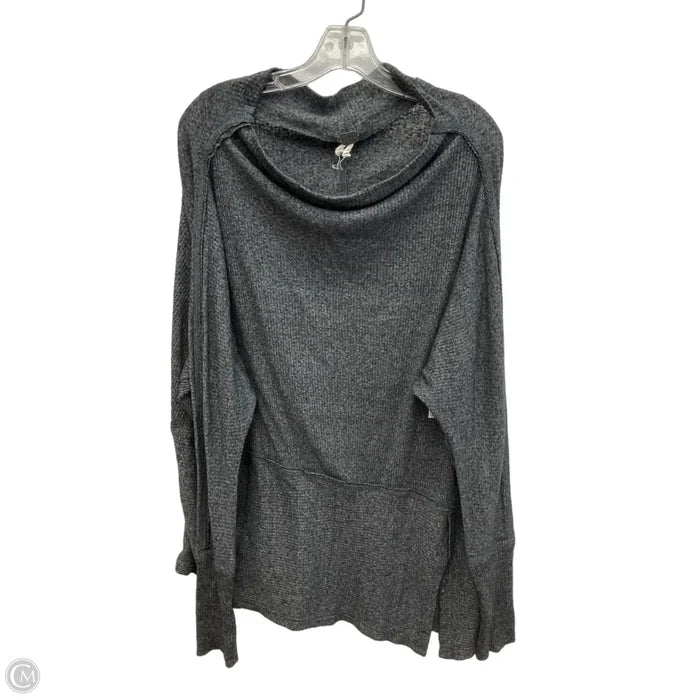 Top Long Sleeve By We The Free In Grey, Size: Osfm