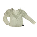Top Ls By Anthropologie In Green, Size:Xlp
