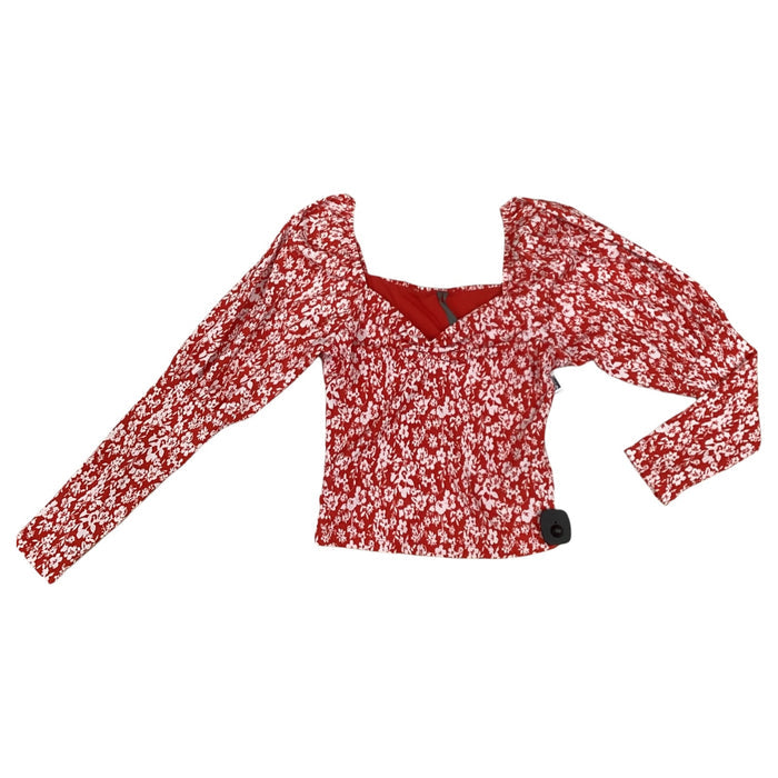 Top Ls By Anthropologie In Red, Size:S