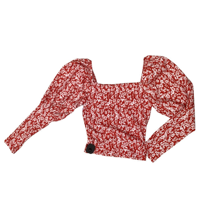 Top Ls By Anthropologie In Red, Size:S