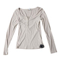 Top Ls By Athleta In Cream, Size:Xs