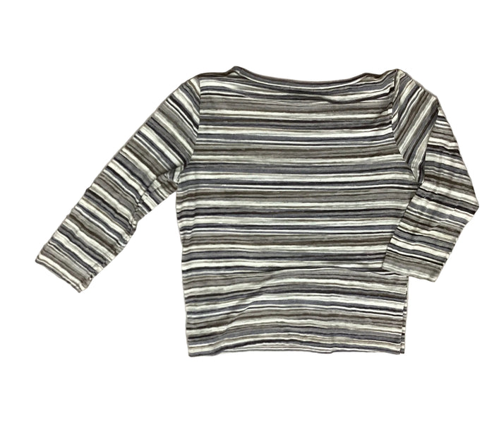 Top Ls By Lauren By Ralph Lauren In Striped Pattern, Size:L