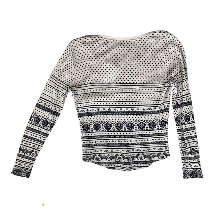 Top Ls By Lucky Brand In Cream, Size:Xl