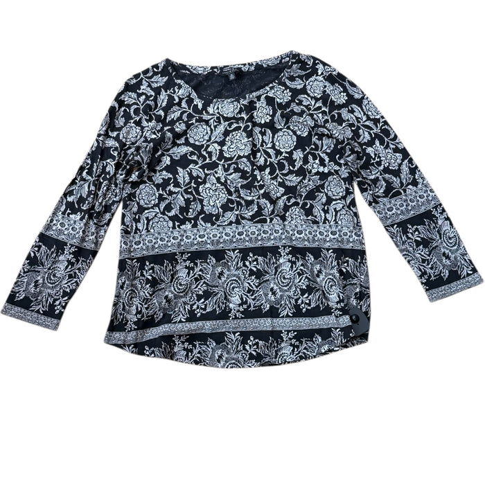 Top Ls By Lucky Brand In Floral Print, Size:M