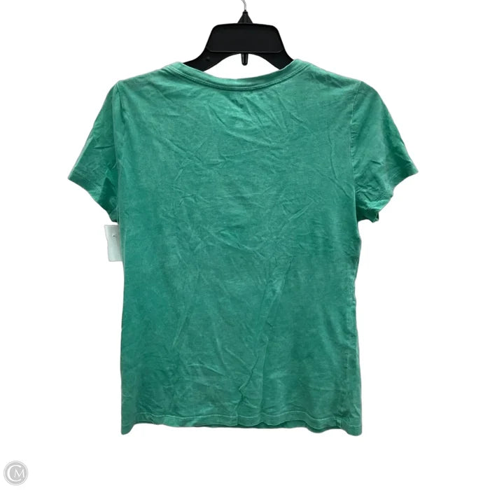 Top Short Sleeve Basic By Gap In Green, Size: S