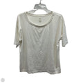Top Short Sleeve Basic By J. Jill In White, Size: Lp