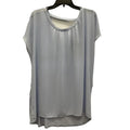 Top Short Sleeve Basic By Loft In Blue, Size: Xl