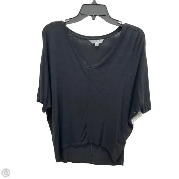 Top Short Sleeve Basic By Ophelia Roe In Black, Size: S