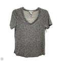 Top Short Sleeve By Athleta In Animal Print, Size: S