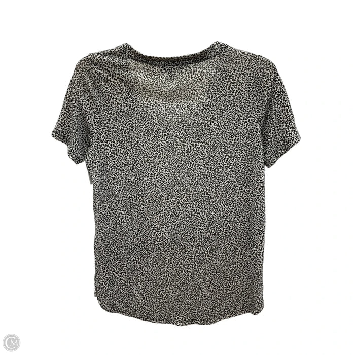 Top Short Sleeve By Athleta In Animal Print, Size: S