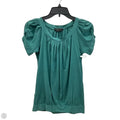 Top Short Sleeve By Bcbgmaxazria In Teal, Size: Xs