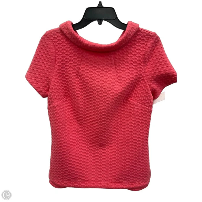 Top Short Sleeve By Boden In Pink, Size: S