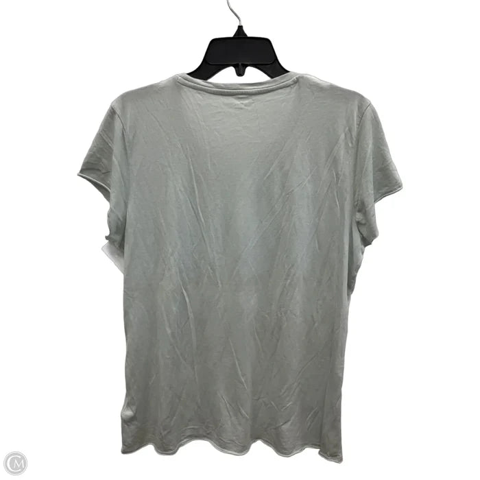 Top Short Sleeve By Calvin Klein In Blue, Size: Xl