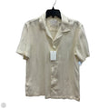 Top Short Sleeve By Cmc In White, Size: S
