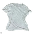 Top Short Sleeve By J. Crew In White, Size: M