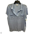 Top Short Sleeve By J. Jill In Blue, Size: Xl