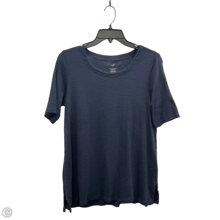 Top Short Sleeve By J. Jill In Blue, Size: Xs
