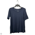 Top Short Sleeve By J. Jill In Blue, Size: Xs