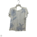 Top Short Sleeve By J. Jill In White, Size: M