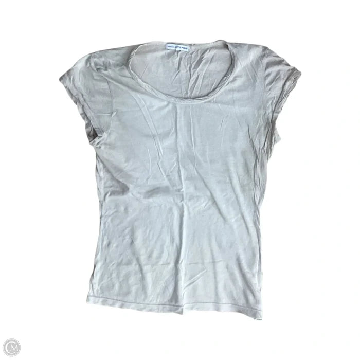 Top Short Sleeve By James Perse In Tan, Size: Xs