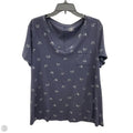 Top Short Sleeve By Lane Bryant In Blue, Size: Xxl