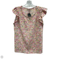 Top Short Sleeve By Les Amis In Floral Print, Size: S