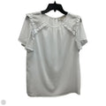 Top Short Sleeve By Loft In White, Size: M