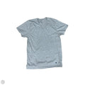 Top Short Sleeve By Lucky Brand In Grey, Size: L