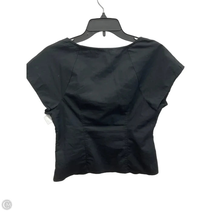 Top Short Sleeve By Madewell In Black, Size: 2
