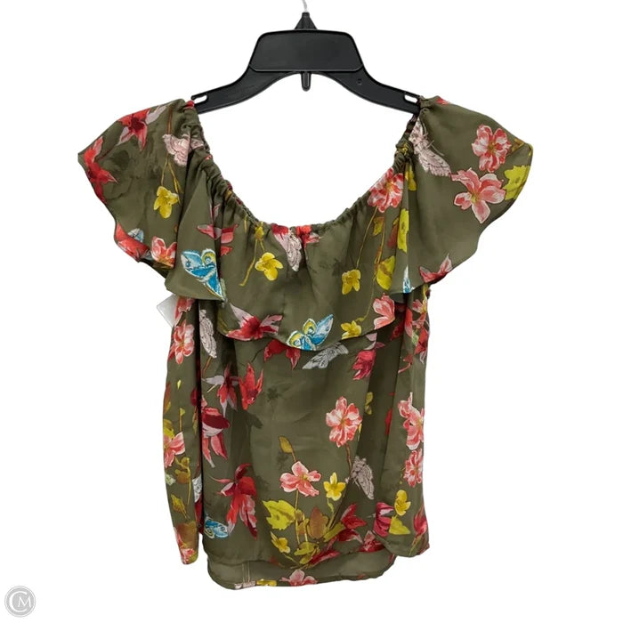Top Short Sleeve By Maeve In Green, Size: Xs