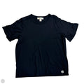 Top Short Sleeve By Michael By Michael Kors In Black, Size: L