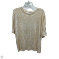Top Short Sleeve By Nine West In Floral Print, Size: Xxl