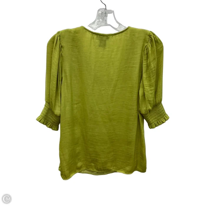 Top Short Sleeve By Rachel Zoe In Green, Size: Xs