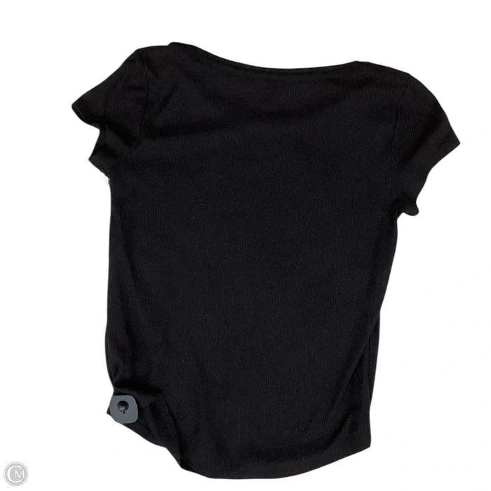 Top Short Sleeve By Simply Vera In Black, Size: S