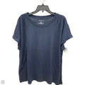Top Short Sleeve By Talbots In Navy, Size: 2x