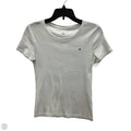 Top Short Sleeve By Tommy Hilfiger In White, Size: S