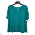 Top Short Sleeve By West Bound In Blue, Size: Xl