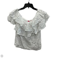 Top Short Sleeve Designer By Lilly Pulitzer In White, Size: S