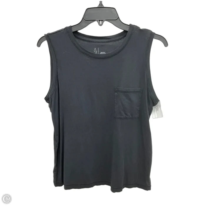 Top Sleeveless Basic By Jolie In Black, Size: M