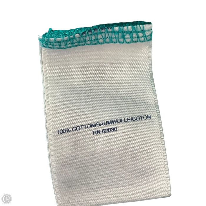 Top Sleeveless Basic By Lands End In Teal, Size: Xl
