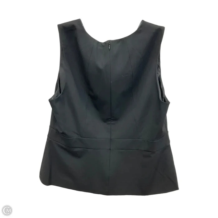 Top Sleeveless By Ann Taylor In Black, Size: L
