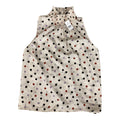 Top Sleeveless By Ann Taylor In Polkadot Pattern, Size:M