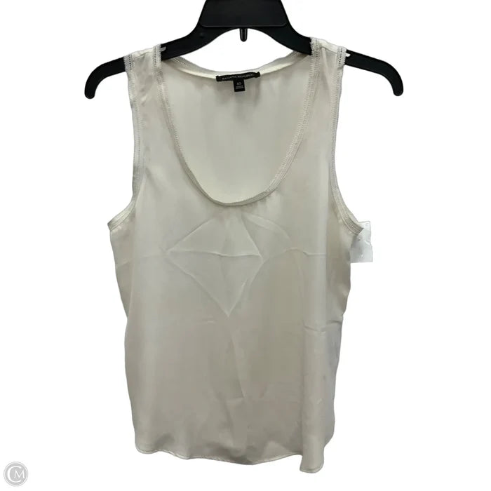 Top Sleeveless By Banana Republic In White, Size: Xs