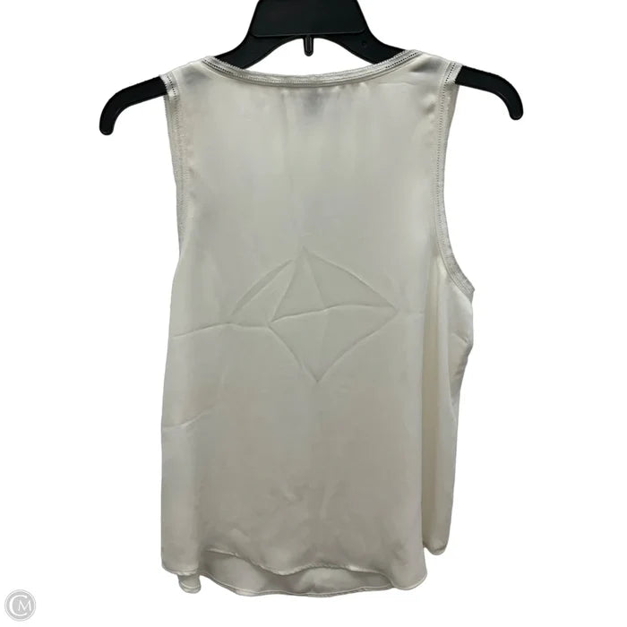 Top Sleeveless By Banana Republic In White, Size: Xs